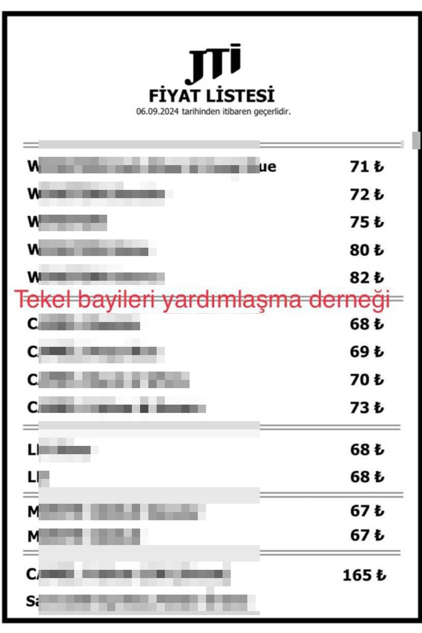 Sigara fiyatlarına peş peşe gelen zamlara bir yenisi daha eklendi. Philip Morris’in ardından JTİ sigara grubuna da zam geldi.