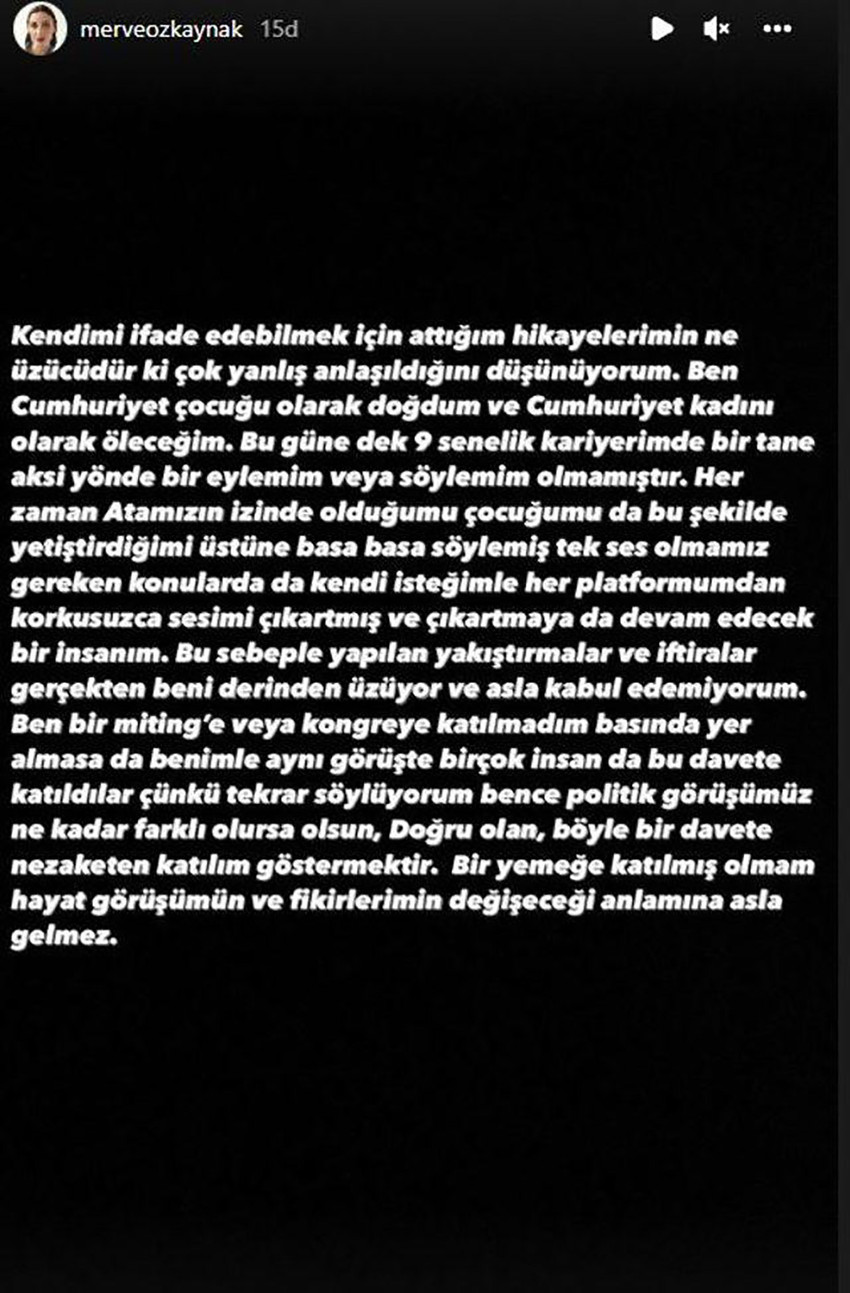Cumhurbaşkanı'nın iftar davetine katılan YouTuber Merve Özkaynak'tan tepkiler üzerine açıklama - Resim : 1