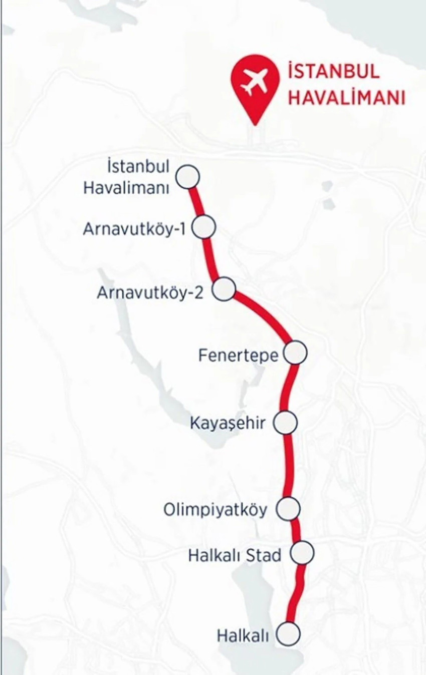 İstanbul'a yeni metro hattı geliyor! Çoğu bitti azı kaldı - Resim : 1