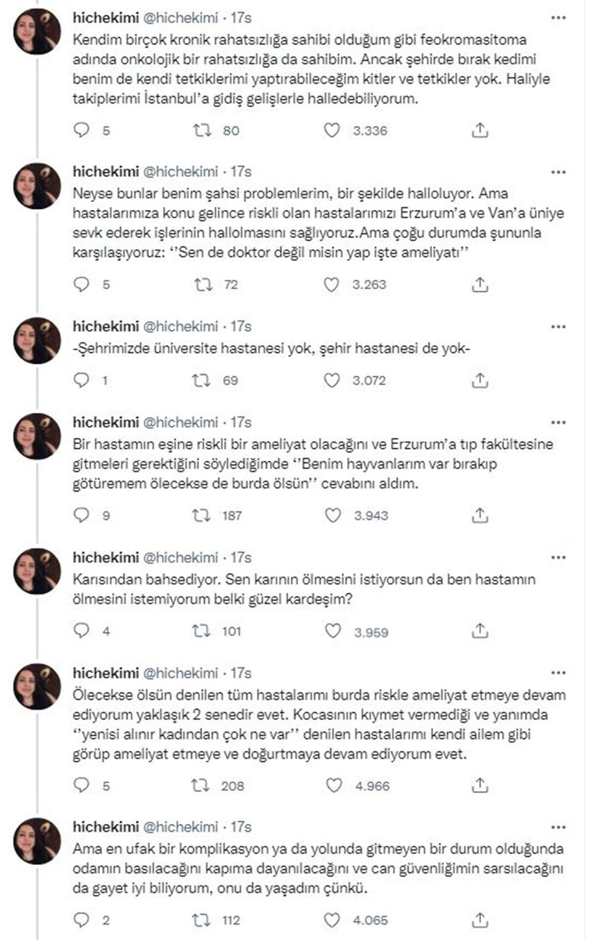 Kadın doktordan Cumhurbaşkanı Erdoğan'a çok sert ''Giderlerse gitsinler'' yanıtı - Resim : 3