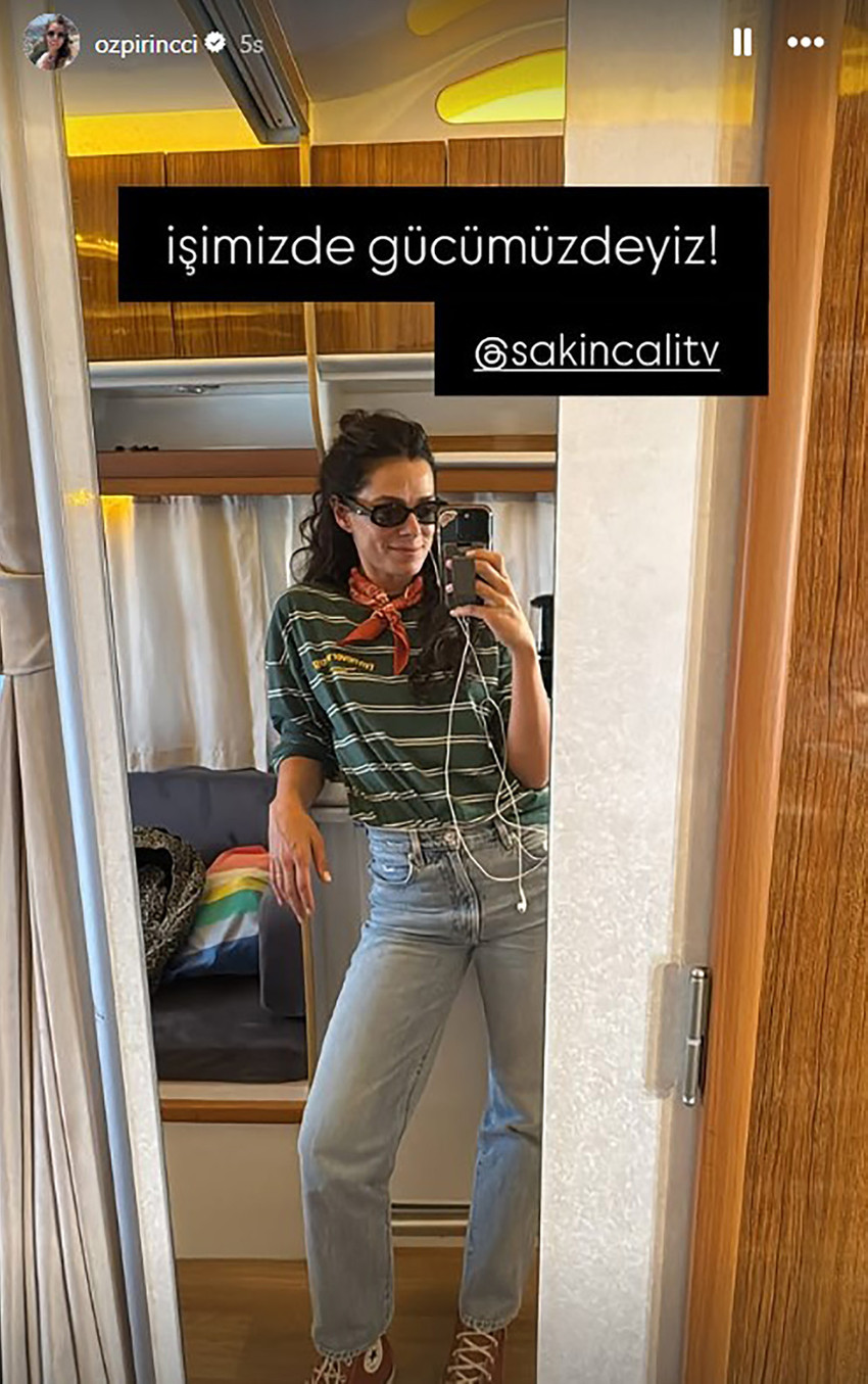 Hakkında ''uyuşturucu veya uyarıcı madde kullanmak'' suçundan soruşturma başlatılan ünlü oyuncu Özge Özpirinçci, serbest kalmasının adından ilk paylaşımını yaptı.