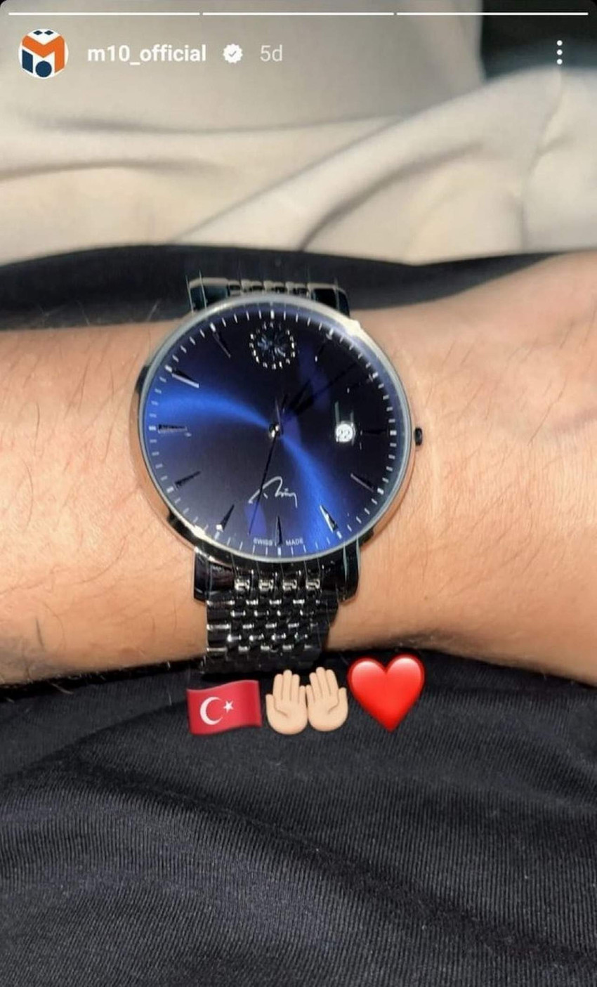 recep tayyip erdoğan'ın mesut özil'e hediye ettiği saat