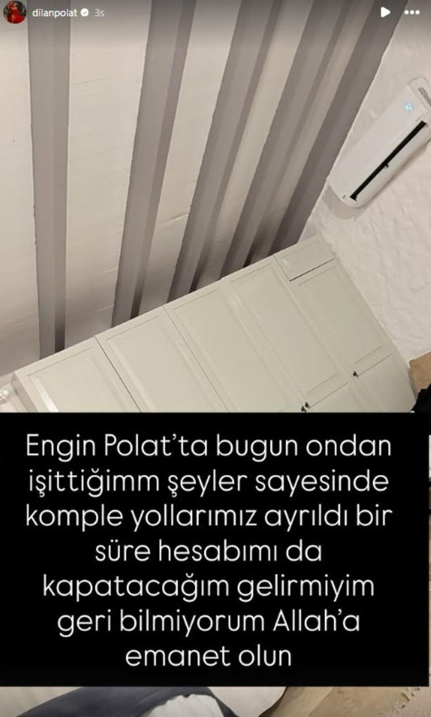 Sosyal medya dünyasının en çok konuşulan çifti Dilan ve Engin Polat boşanmak için yasal işlemlere başlarken, Dilan Polat, eşinin pavyon paylaşımlarıyla çılgına döndü. Engin Polat’ın "Boşanma celbi gelsin, ben tatile gidiyorum" dalgasına, Dilan Polat’tan tükürüklü bir tepki gecikmedi.