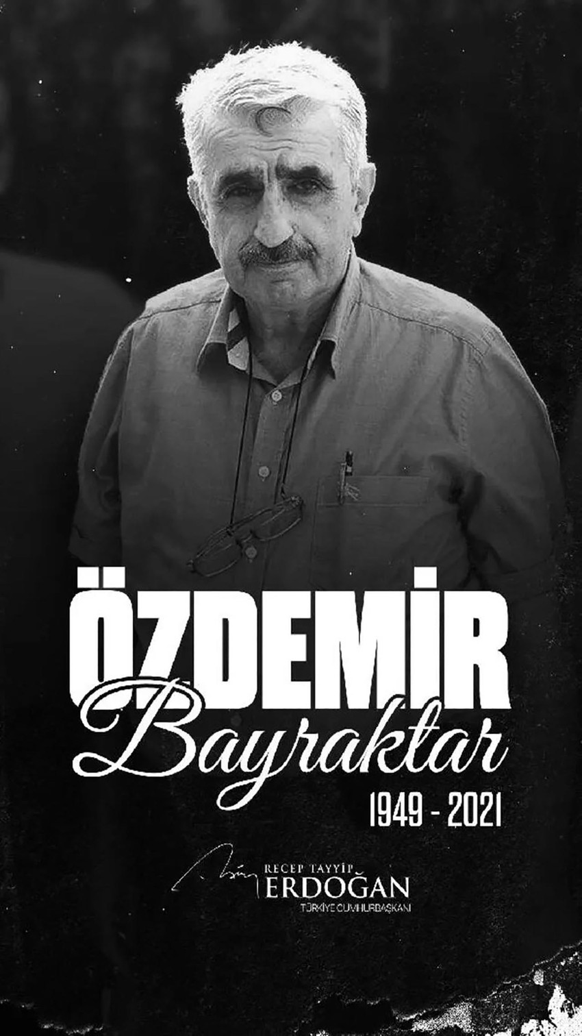 Erdoğan'dan Özdemir Bayraktar paylaşımı - Resim : 1