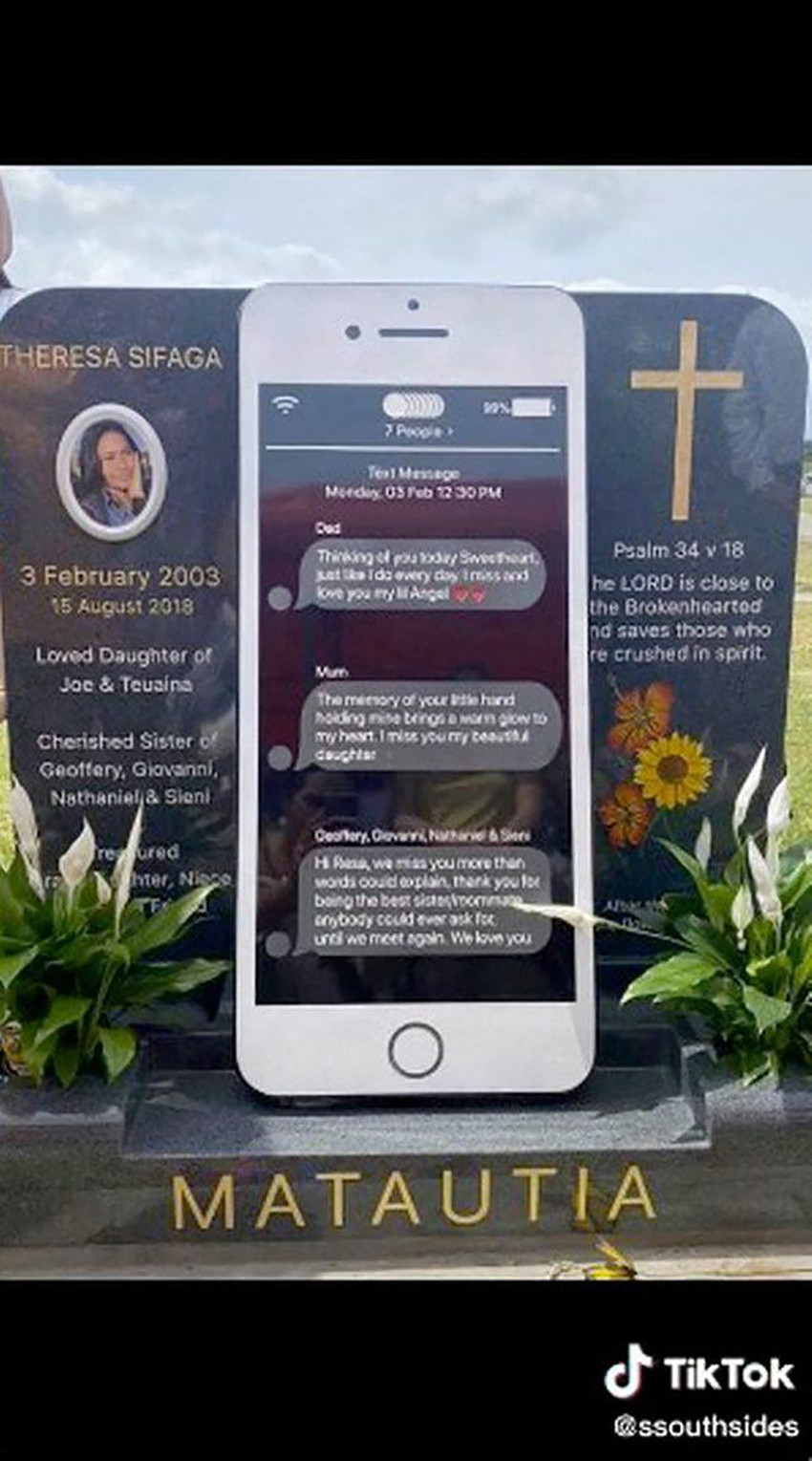 Dünyanın en ilginç mezar taşı: Sosyal medyada tartışma yarattı - Resim : 1