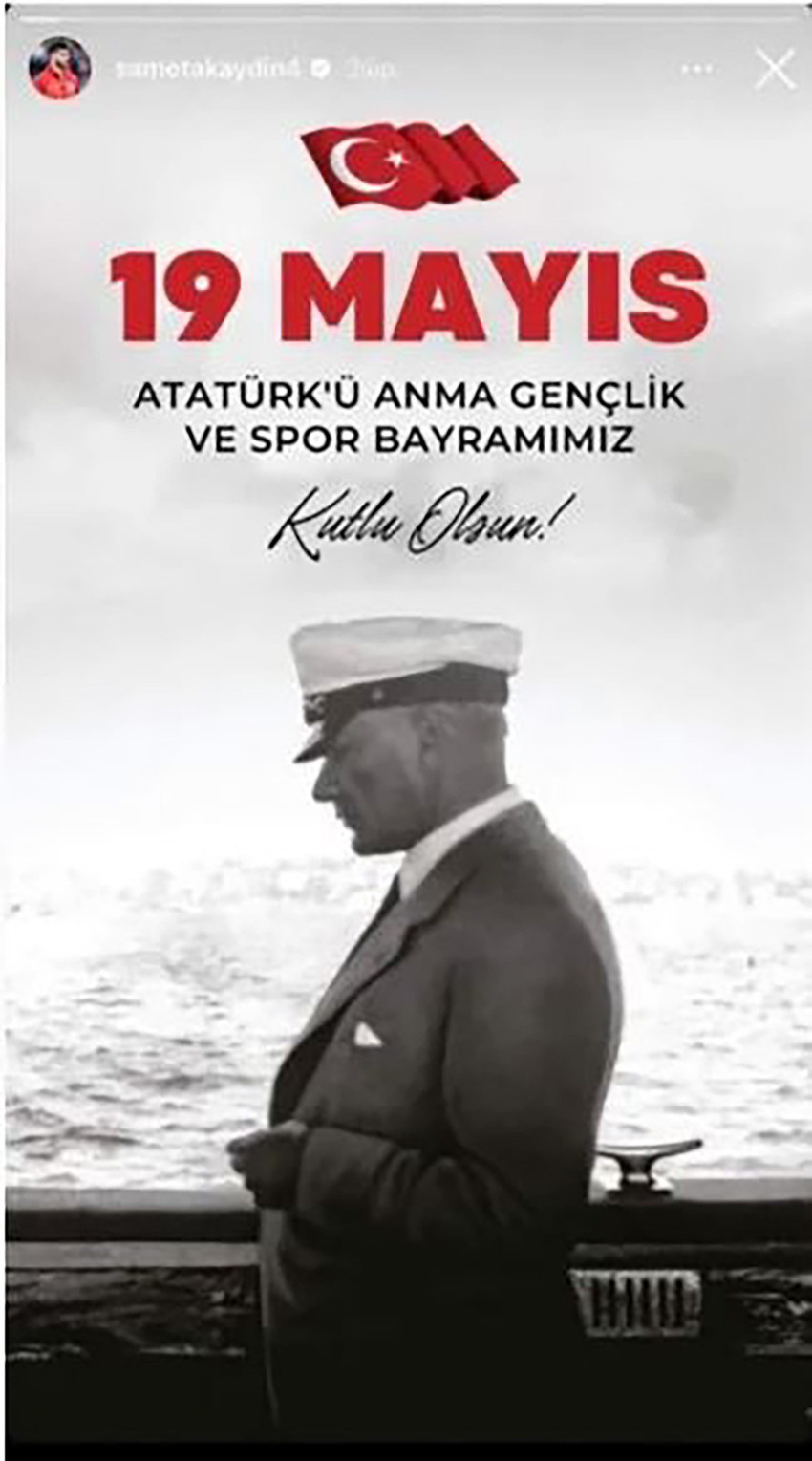 Yunanistan'dan Samet Akaydın'a ''Atatürk'' cezası - Resim : 1