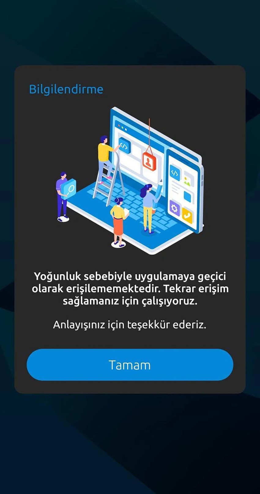 Yapı Kredi mobil uygulaması çöktü - Resim : 1