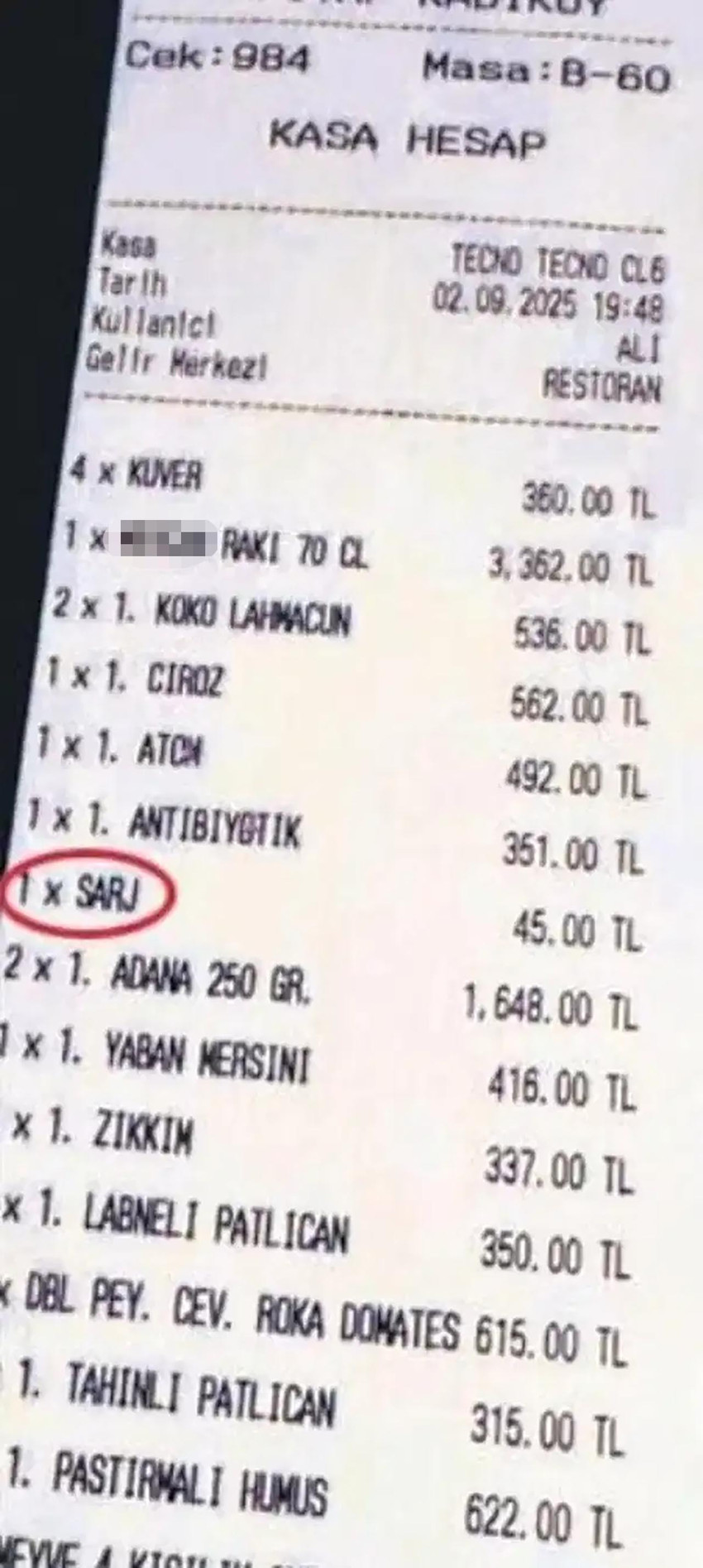 İstanbul'daki ünlü meyhanede pes dedirten uygulama: Adisyonu gören inanamadı! - Resim : 1