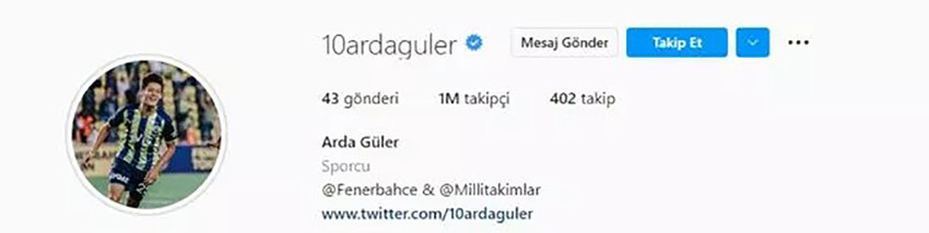 Genç oyuncu Arda Güler'in takipçisi sayısı 1 günde 150 bin arttı! - Resim : 1