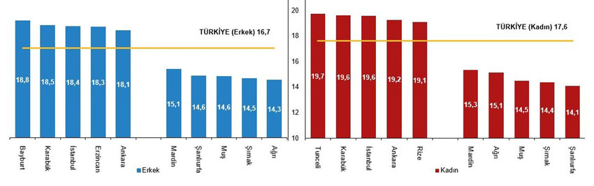 Türkiye İstatistik Kurumu verileri Türkiye’de muhtemel eğitim süresi 2024 yılında 17,2 yıla gerilediğini gözler önüne serdi.