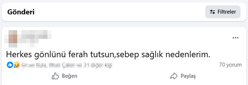 Edirne'de 2 &ccedil;ocuk babası E.&Ccedil;. (48), park halindeki aracında başından vurulmuş halde &ouml;l&uuml; bulundu. E.&Ccedil;.'nin sosyal medya hesabından ''Herkes g&ouml;nl&uuml;n&uuml; ferah tutsun, sebep sağlık nedenlerim'' paylaşımı yaptığı &ouml;ğrenildi.