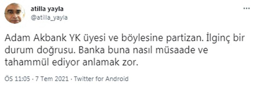 Prof. Dr. Demirtaş'tan Atilla Yayla'ya: ''Siyasal İslam’a yanlayan bir liboşsunuz'' - Resim : 1