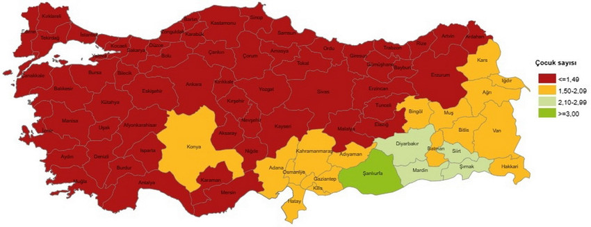 TÜİK raporu acı gerçeği ortaya koydu: Türkiye'de doğurganlık hızı 1,42'ye düştü, nüfus krizi derinleşiyor