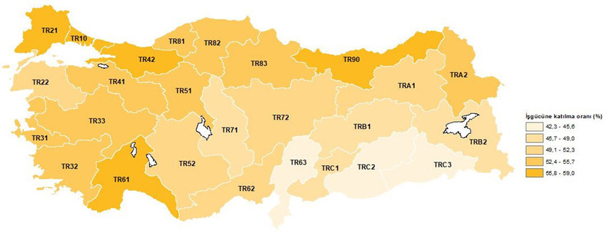 Türkiye İstatistik Kurumu geçen yılın tamanına ait iş gücü istatistiklerini paylaştı. İşsizlik oranı ise 1.0 puan azalarak yüzde 9.4 seviyesinde gerçekleşti.