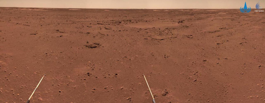 Çin, Mars'ın yeni fotoğraflarını paylaştı - Resim: 4