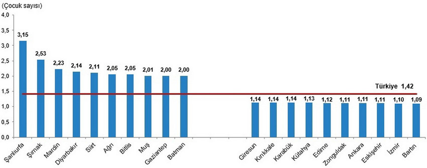 TÜİK raporu acı gerçeği ortaya koydu: Türkiye'de doğurganlık hızı 1,42'ye düştü, nüfus krizi derinleşiyor