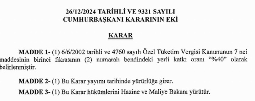 Otomotiv Gazetecisi Emre Özpeynirci TBMM'den geçen ve engellilere yönelik ÖTV muafiyetli araçlarda satış süresi 5 yıldan 10 yıla çıkaran yasal düzenlemenin geriye dönük olarak da yürürlüğe gireceğini iddia etti.