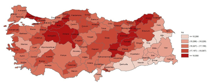 Türkiye İstatistik Kurumu verileri Türkiye’de muhtemel eğitim süresi 2024 yılında 17,2 yıla gerilediğini gözler önüne serdi.