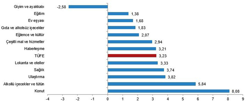 Türkiye İstatistik Kurumu Temmuz 2024 ÜFE ve TÜFE rakamlarını açıkladı.