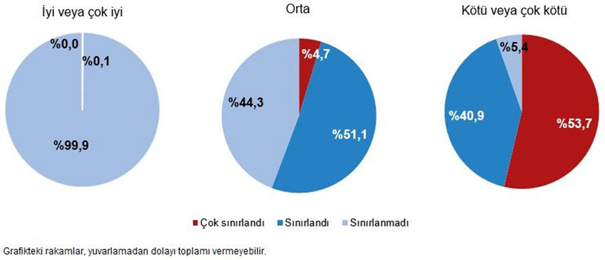 Türkiye İstatistik Kurumu'nun "Çocuk Sağlığı ve Yoksunluğu" araştırmasına göre, çocukların yüzde 23,1’i maddi imkansızlık nedeniyle et, tavuk veya balık tüketemiyor...