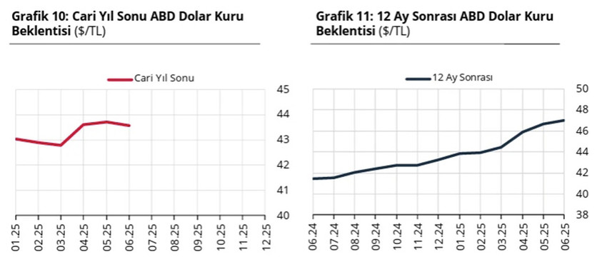 Türkiye Cumhuriyet Merkez Bankası'nın faiz, dolar ve enflasyon beklentilerinden oluşan Piyasa Katılımcıları Anketi sonuçları açıklandı.