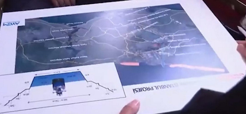 CHP lideri Özgür Özel, Cumhurbaşkanı ve AK Parti lideri Erdoğan'ın Ulaştırma Bakanı Abdulkadir Uraloğlu, Çevre, Şehircilik ve İklim Değişikliği Bakanı Murat Kurum ile birlikte helikopterle Kanal İstanbul arazisinde yaptığı keşif gezisinin görüntülerini 
