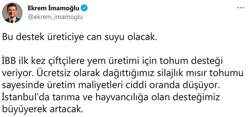 İmamoğlu duyurdu; İBB'den bir ilk daha! - Resim : 1