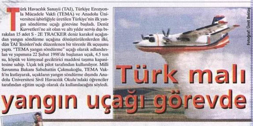 AK Parti'nin iktidara gelir gelmez raftan kaldırdığı proje: Yerli yangın uçağı - Resim : 3