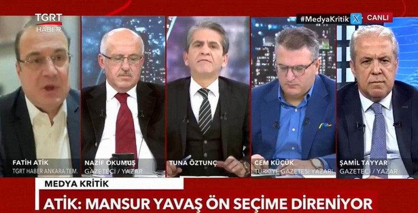  CHP'de Cumhurbaşkanı adayı belirleme süreci resmen başlarken, TGRT Haber Ankara Temsilcisi Fatih Atik, Ankara Büyükşehir Belediye Başkanı Mansur Yavaş'ın CHP yönetimine rest çektiğini iddia etti.