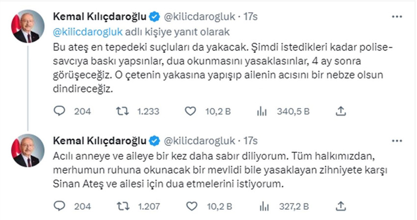 Kılıçdaroğlu: Bu ateş en tepedekileri de yakacak! 4 ay sonra görüşeceğiz - Resim : 2