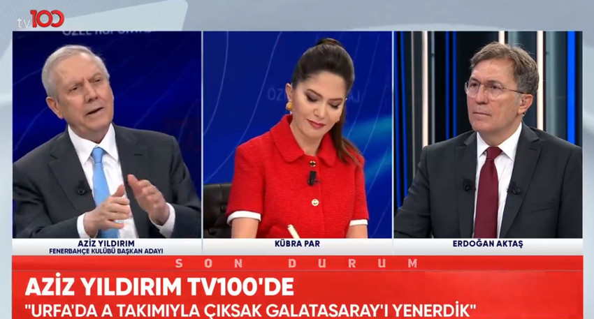 Fenerbahçe'de yeniden başkan adayı olan Aziz Yıldırım katıldığı canlı yayında yaptığı açıklamalarında Fenerbahçe Başkanı Ali Koç'u ve Koç'un yeni yönetim kadrosuna ismini yazdığı Acun Ilıcalı'yı hedef aldı.