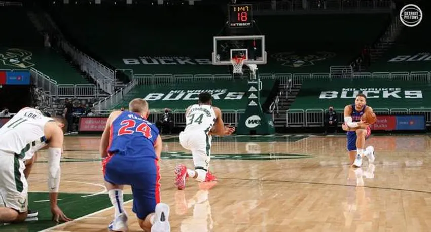 NBA'de Trump protestosu!