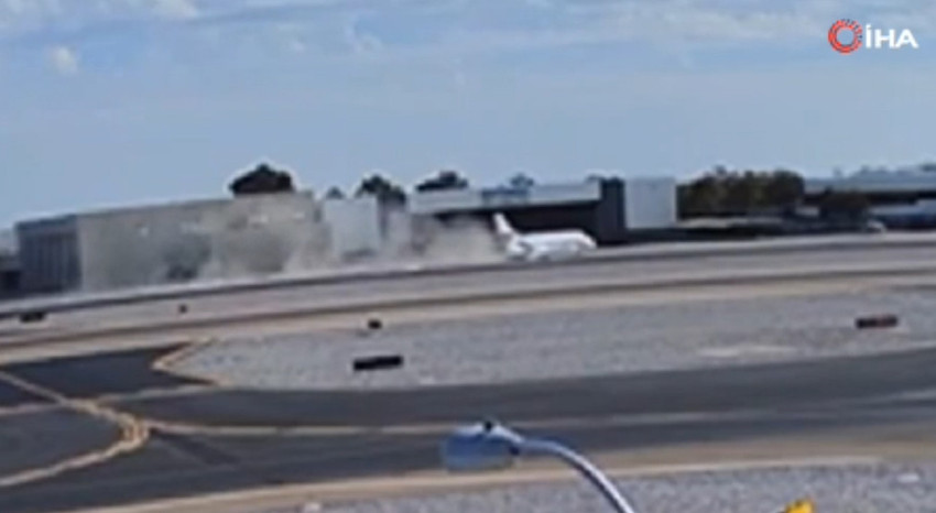 ABD'nin Arizona eyaletindeki Scottsdale Havalimanı'nda pistten çıkan özel jetin park halindeki başka bir jete çarpması sonucu 1 kişi hayatını kaybetti, 4 kişi yaralandı. Kaza anı saniye saniye kameralara yansıdı.