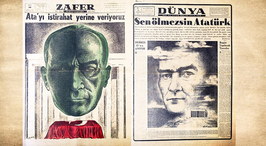 İşte Türkiye'yi yasa boğan 10 Kasım manşetleri - Resim: 3