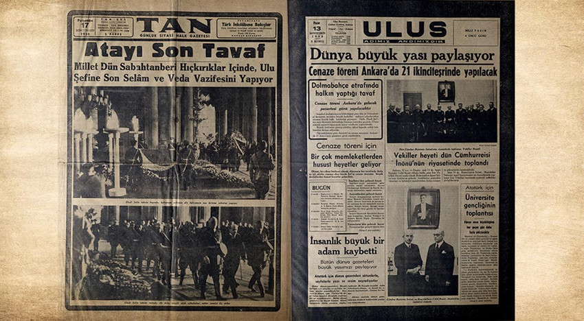 İşte Türkiye'yi yasa boğan 10 Kasım manşetleri - Resim: 4