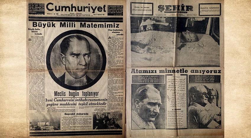 İşte Türkiye'yi yasa boğan 10 Kasım manşetleri - Resim: 5
