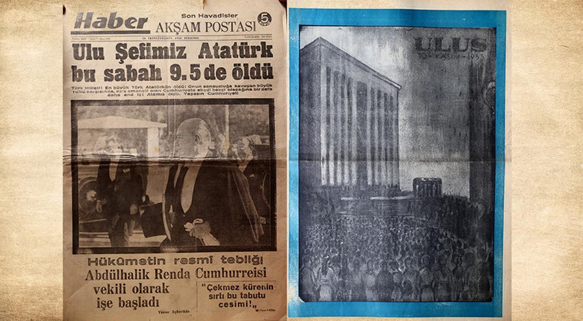 İşte Türkiye'yi yasa boğan 10 Kasım manşetleri - Resim: 9