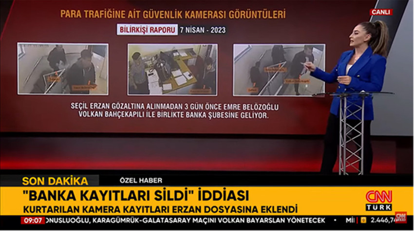 CNN Türk ekranlarında yayınlanan A'dan Z'ye adlı programda Seçil Erzan davasına ilişkin yapılan yayına Denizbank'tan çok sert bir yanıt geldi. Denizbank'tan yapılan açıklamada canlı yayında bilirkişi raporunun bağlamından koparılarak aktarıldığını belirtilerek, CNN Türk hakkında hukuki sürecin başlatıldığı belirtildi.