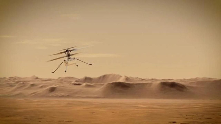 Mars'a gönderilen helikopter 21'inci uçuşunu tamamlandı - Resim: 3