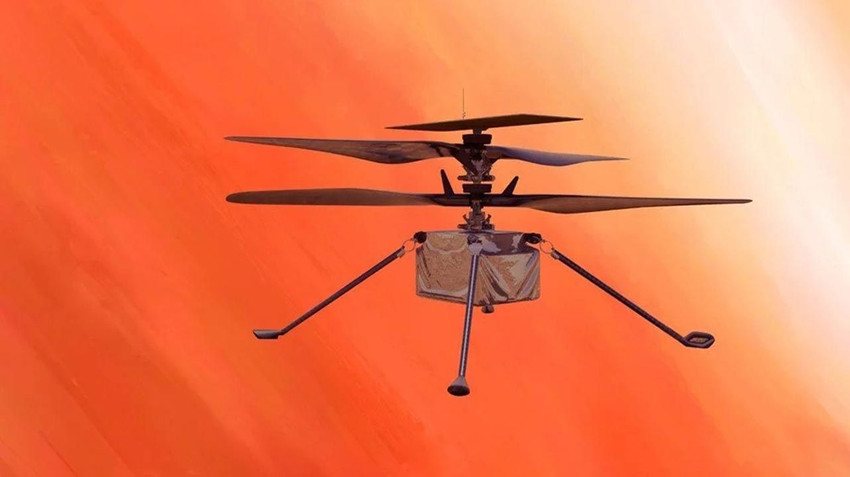Mars'a gönderilen helikopter 21'inci uçuşunu tamamlandı - Resim: 4