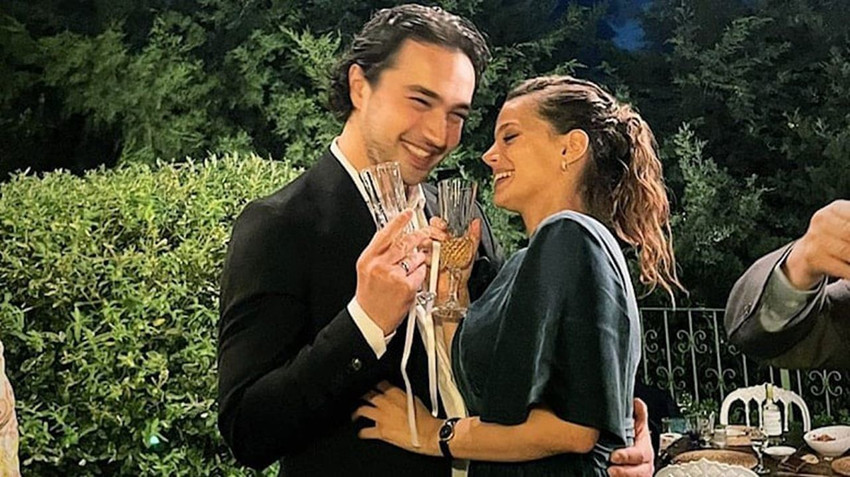 Ünlü çift ile Leyla Tanlar ile Burak Dakak nişanlandı - Resim: 4