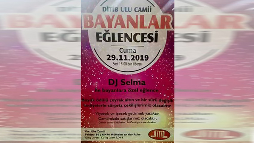 Camide DJ'li eğlence skandalı