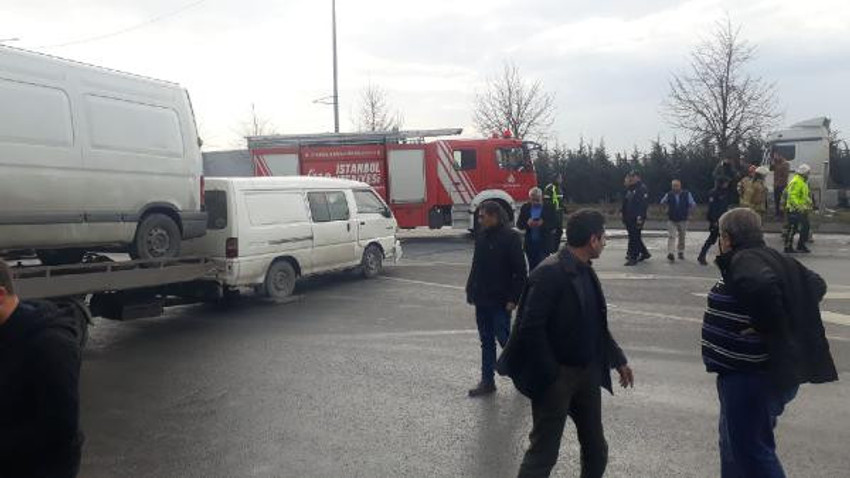 İstanbul'da zincirleme kaza: Yaralılar var !