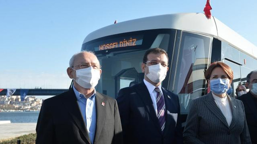 Tramvay hattı, Kılıçdaroğlu ve Akşener'in katılımıyla açıldı