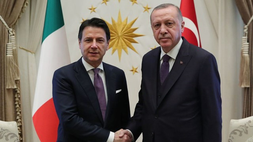 Cumhurbaşkanı, İtalya Başbakanı ile telefonda görüştü