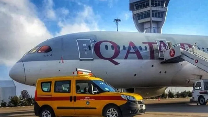 İngiltere'den kalkan uçakta korona paniği! Şanlıurfa'ya acil iniş yaptı