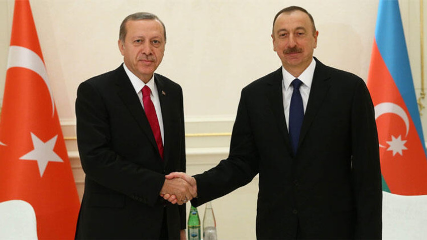 Erdoğan, Aliyev ile görüştü
