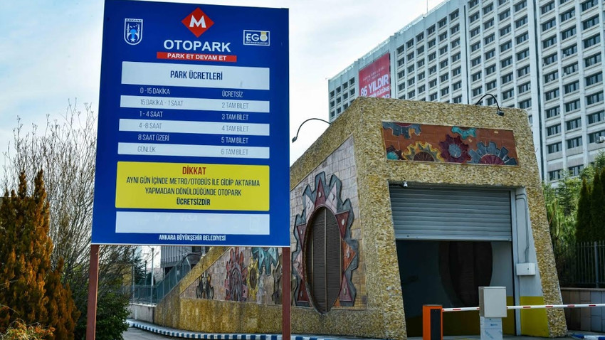 Başkent ulaşımında yeni dönem ��Park et devam et�� Yerel