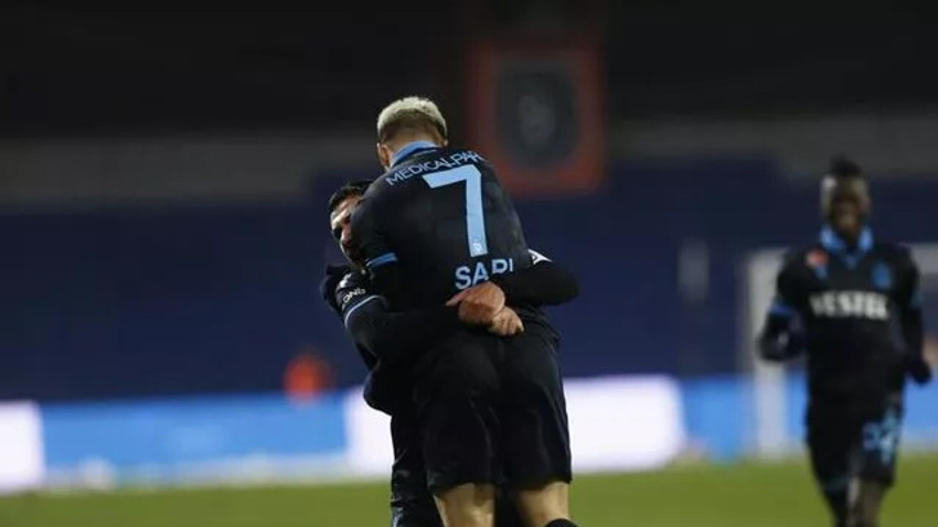 Trabzonspor 1 golle kazandı: Medipol Başakşehir-Trabzonspor: 0-1