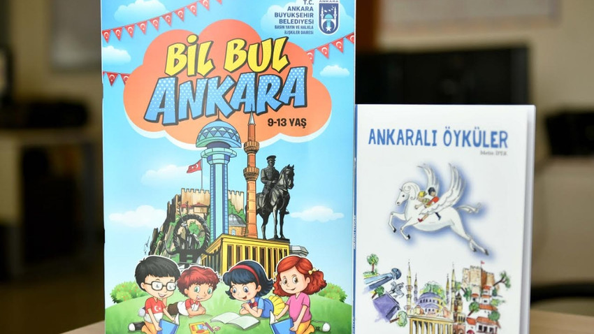 Başkentli çocuklar Ankara'yı Büyükşehir kitaplarıyla öğrenecek